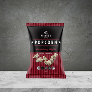 Piranha Raspberry Apple Popcorn 25g