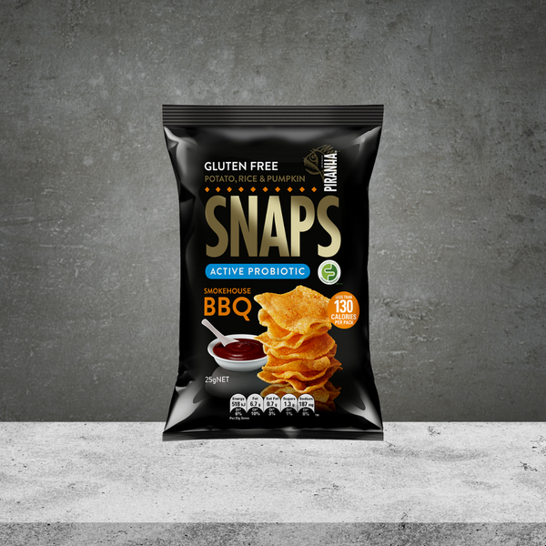 Piranha Smokehouse BBQ Snaps 25g
