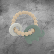 Playground Sage Elephant Teether