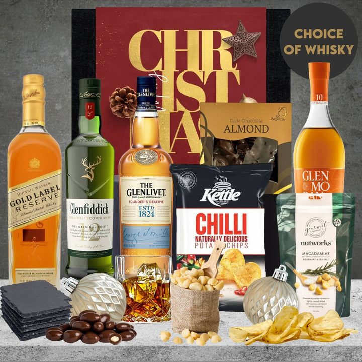 Premium Whiskey Christmas Hamper Featured Image