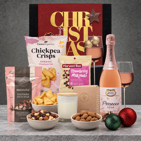 Prosecco Rose & Pamper Christmas Hamper