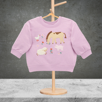 Pure Baby Embroidered Windcheater Lavender (Size 1)