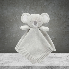 Pure Baby Knitted Koala Comforter