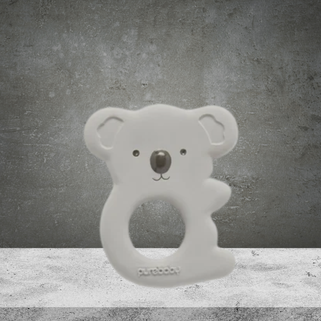 Pure Baby Koala Teether Grey