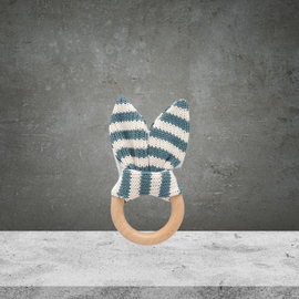 Pure Baby Lake Rabbit Ear Teether