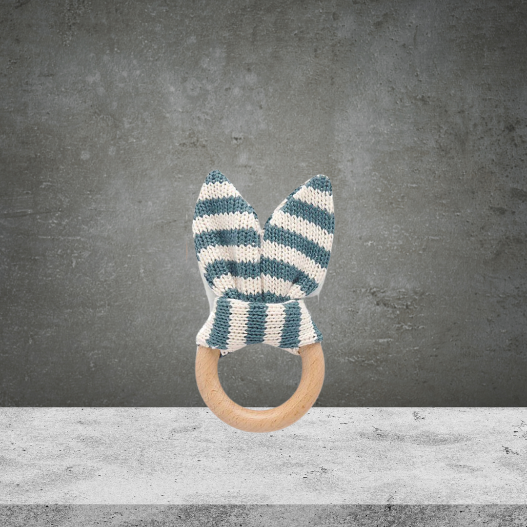 Pure Baby Lake Rabbit Ear Teether