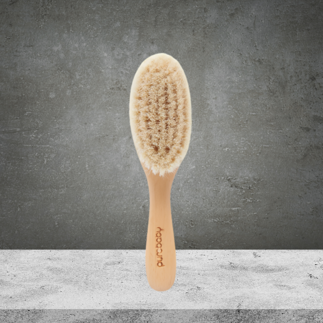 Pure Baby Natural Goat Hair Brush