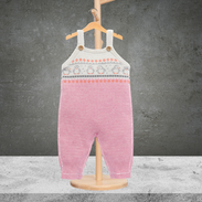 Pure Baby Organic Knitted Overalls - Size 00