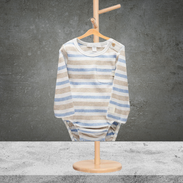 Pure Baby Organic Striped Bodysuit - Size 00