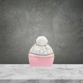 Pure Baby Penguin Fairisle Beanie