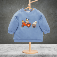 Pure Baby Tractor Windcheater Bluestone (Size 1)