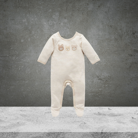 Pure Baby Winter Collection Neutral Growsuit- Size 000