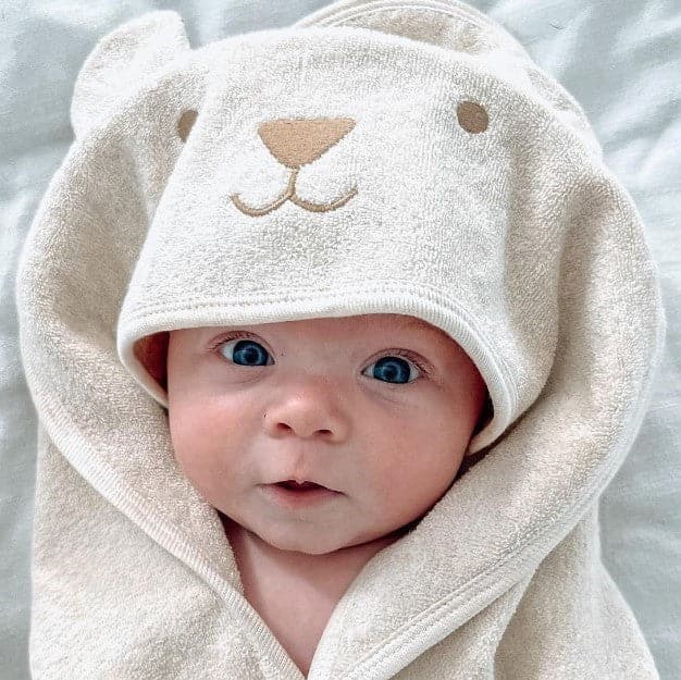 Pure Baby Organic Hooded Towel