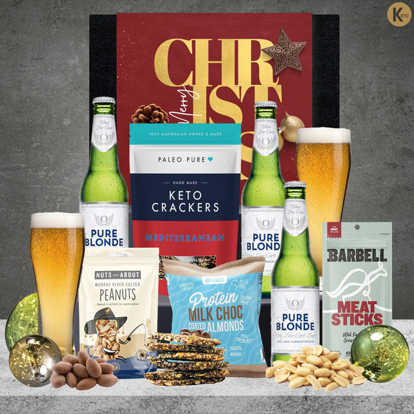 Pure Blonde Christmas Beer Hamper Featured Image