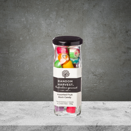 Random Harvest Assorted Fruit Rock Candy 170g