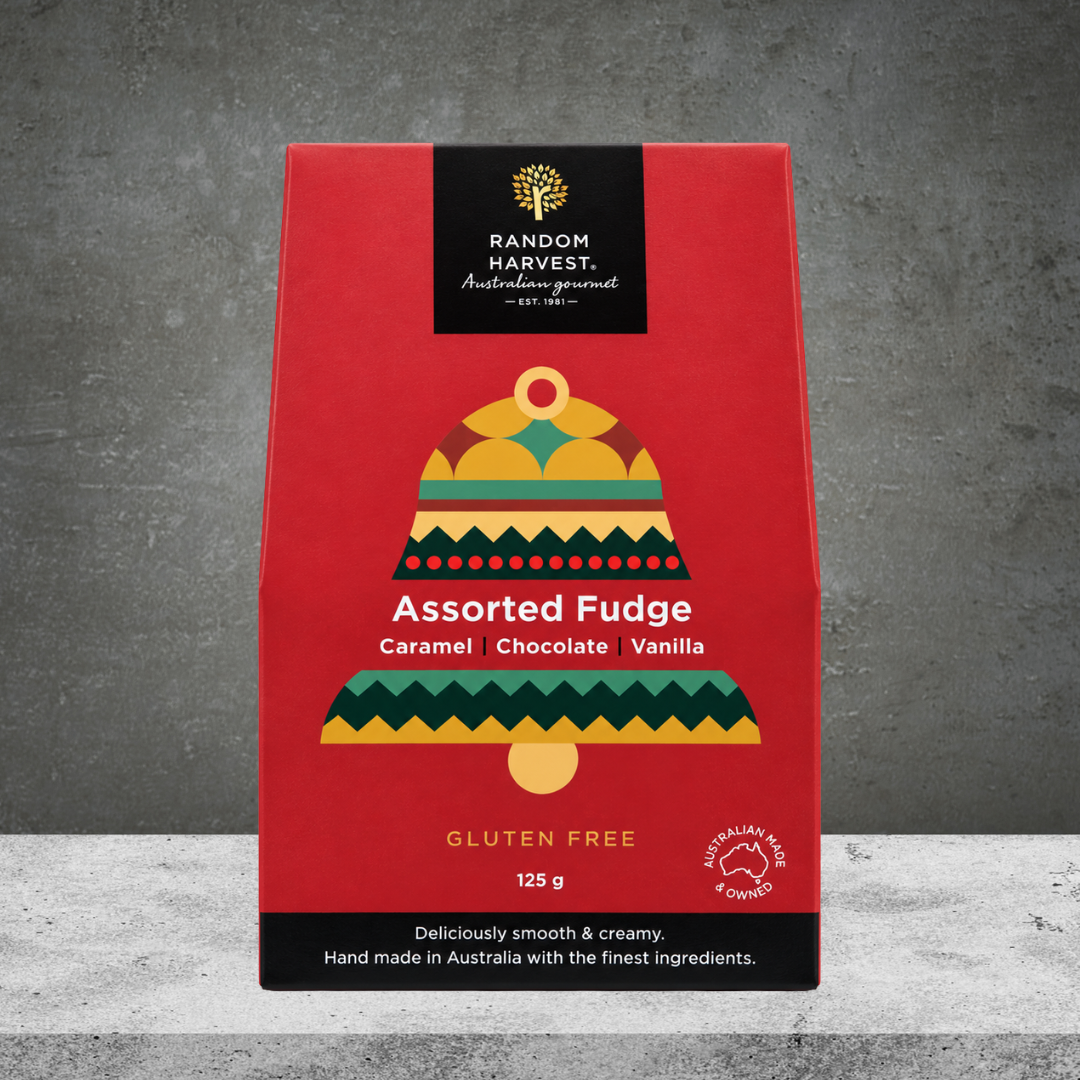 Random Harvest Christmas Assorted Fudge 125g