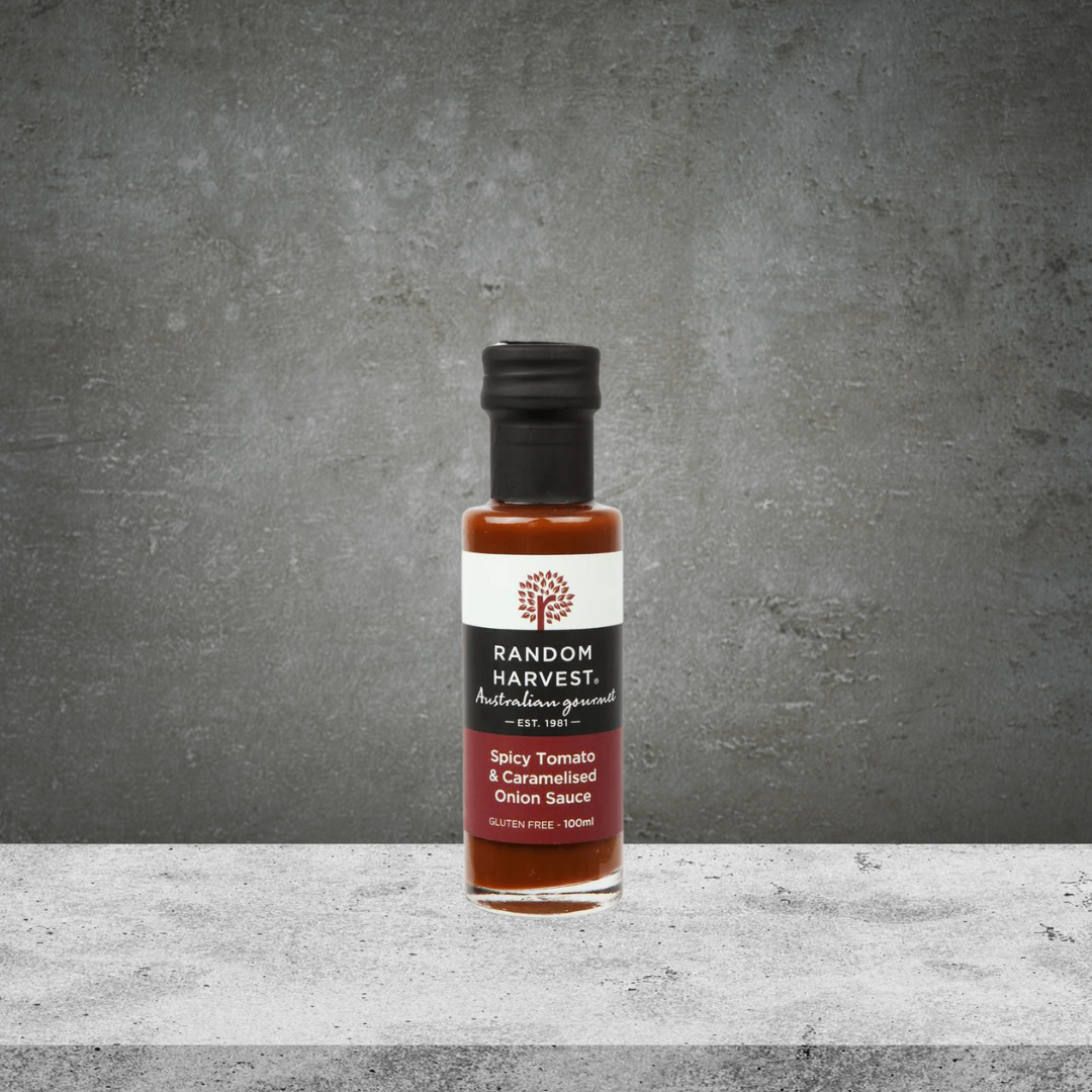 Random Harvest Spicy Tomato & Caramelised Onion Sauce 100ml