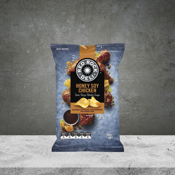Red Rock Deli Honey Soy Chicken Chips 90g