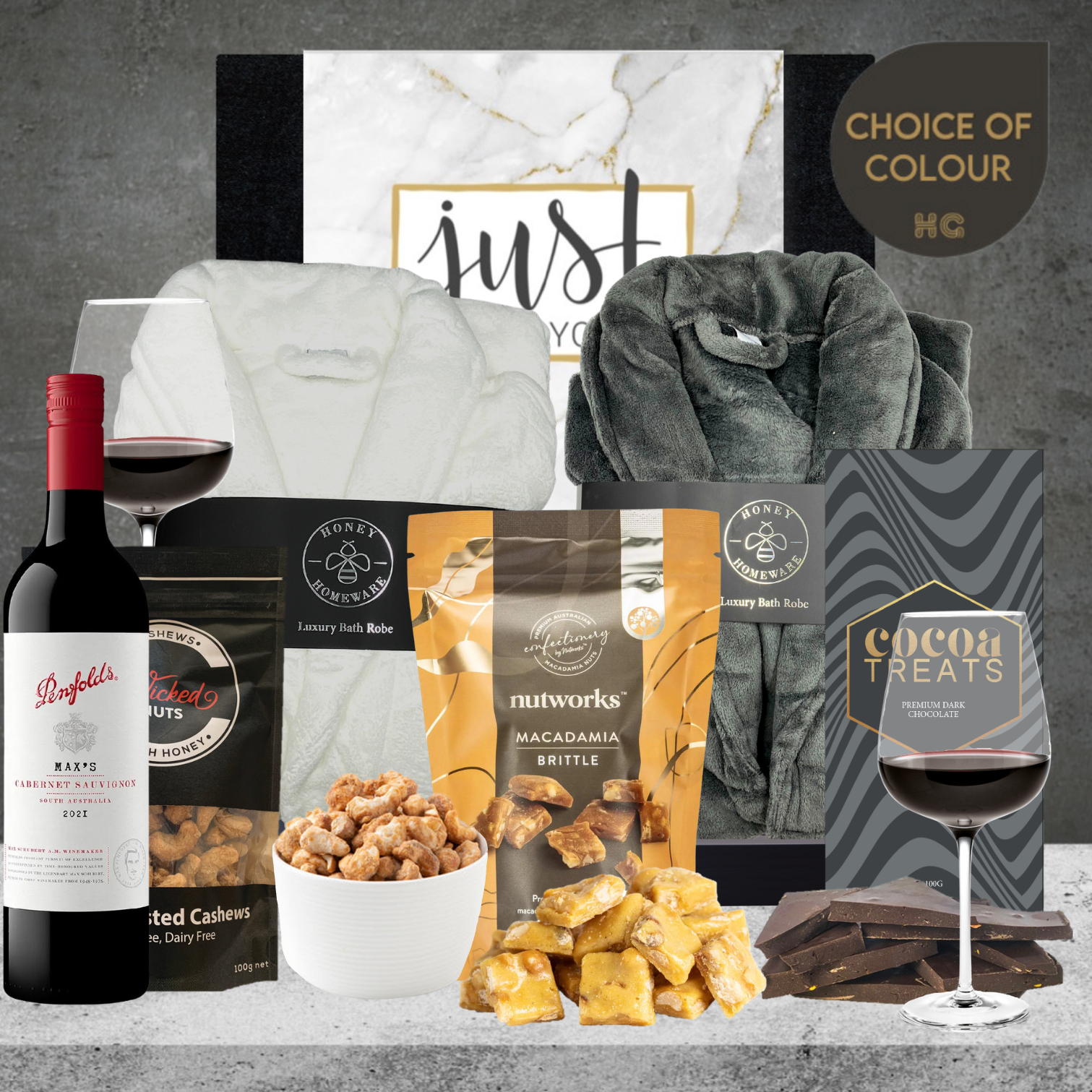 Red Wine & Pamper Hamper For Him Featured Image