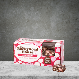 Rocky Road House Raspberry Rocky Road 100g
