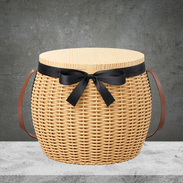 Round Picnic Basket