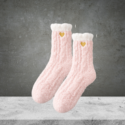 Rufia - Soft Pastel Fuzzy Lounge Socks
