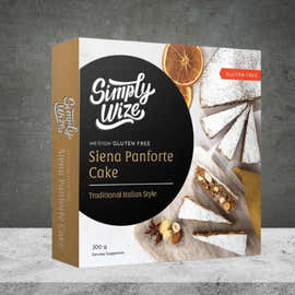 SIMPLY WIZE GF SIENA PANFORTE CAKE 200G