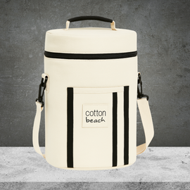 St Tropez Wine Cooler Bag 20x33 White