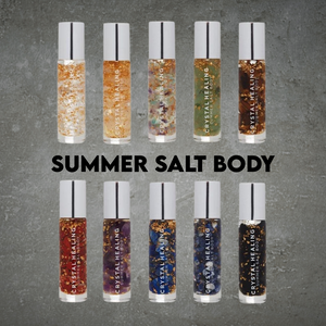 Summer Salt Body Crystal Essential Oil Rollers 10ml