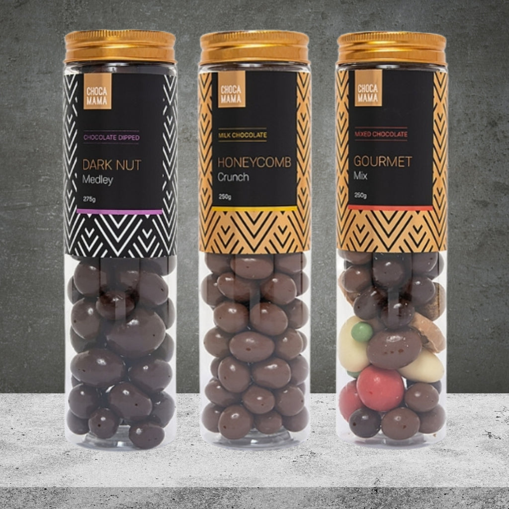 Chocamama Gourmet Chocolate Tubes 250-275g