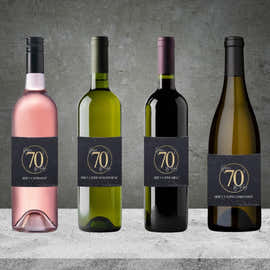 70th Birthday Wine Choice 750ml