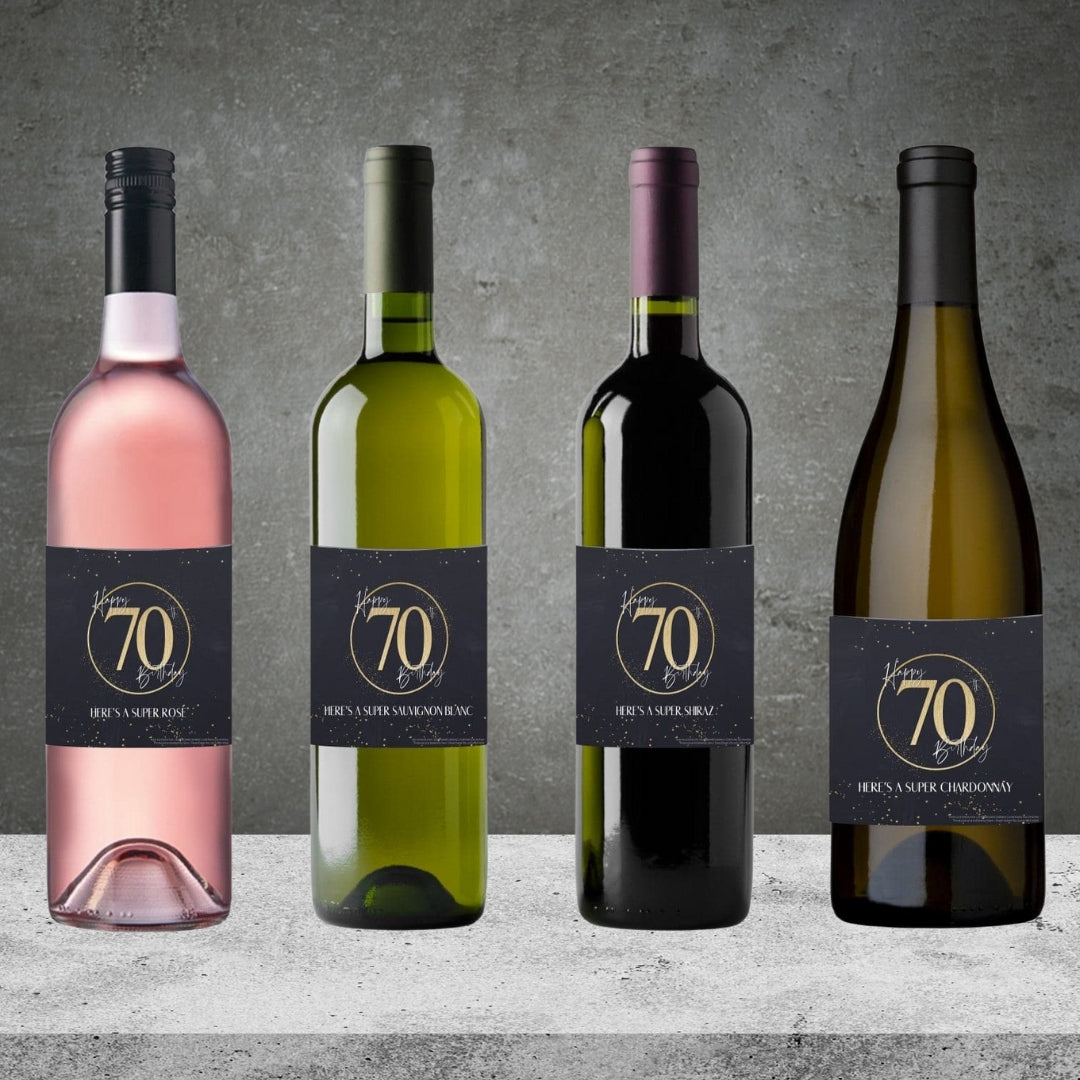 70th Birthday Wine Choice 750ml