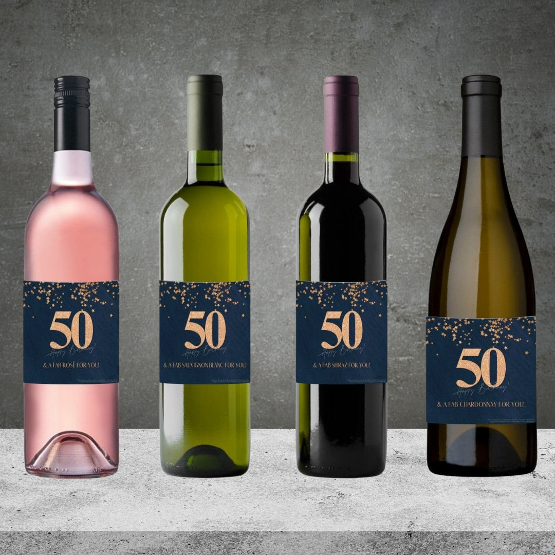 50th Birthday Wine Choice 750ml