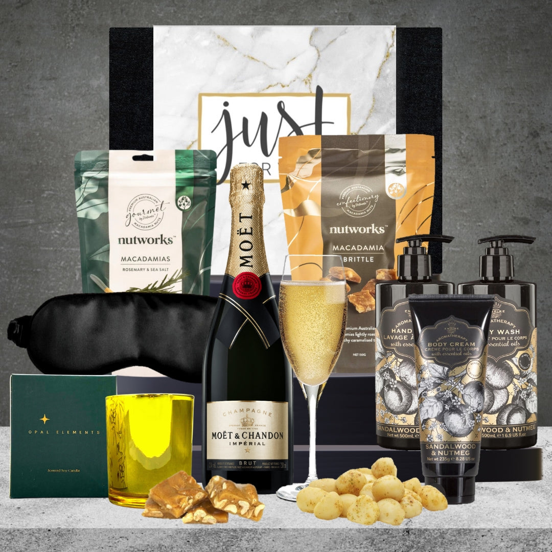 Self Care Champagne Hamper For Her Featured Image