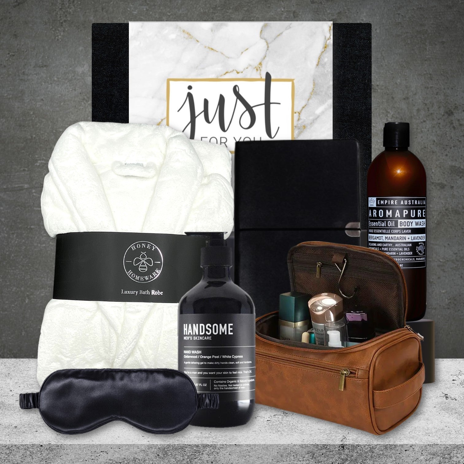 Self Care Pamper Hamper For Him White