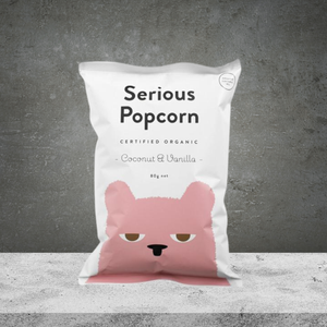 Serious Food Co Coconut Vanilla Popcorn 20g