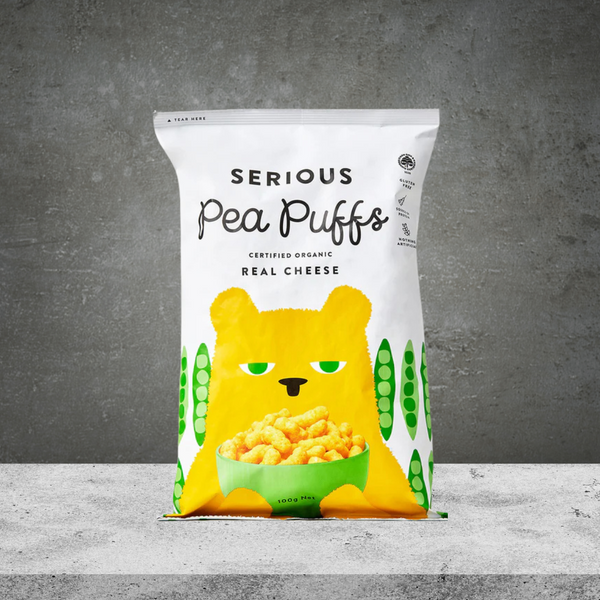 Serious Food Co Pea Puffs Real Cheese 15g