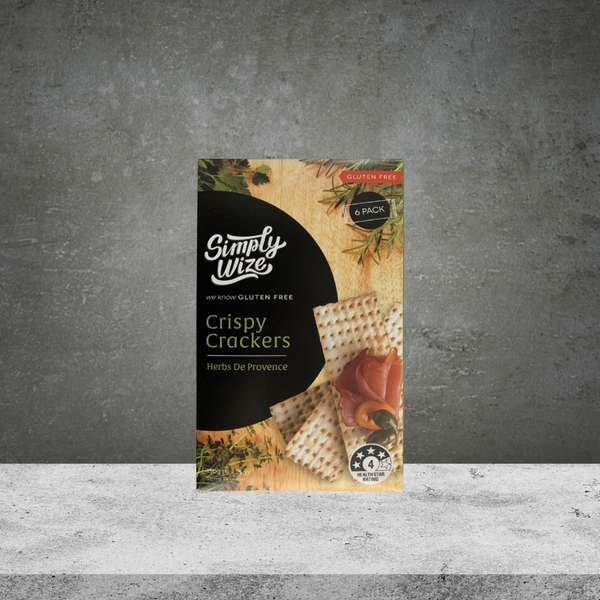 Simply Wize Crispy Crackers Herbs De Provence 150g