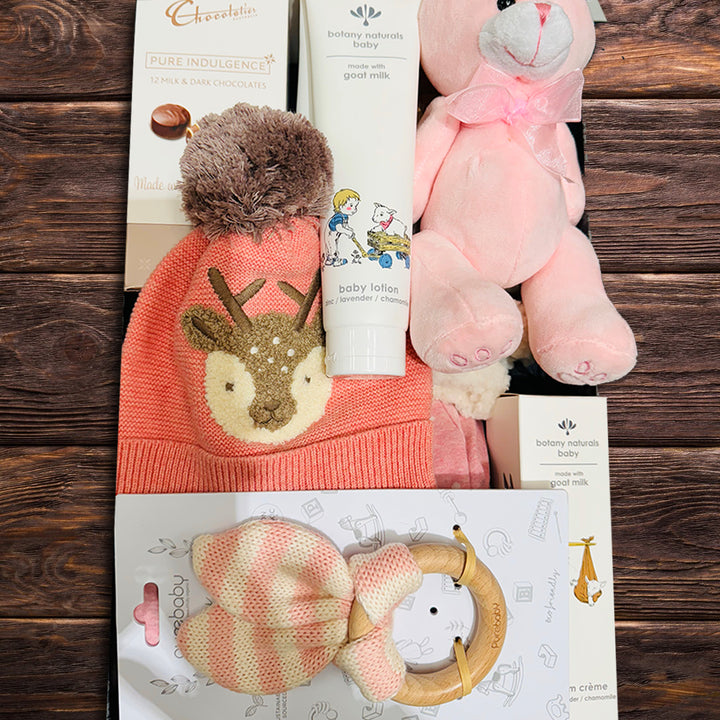 Snuggles Baby Girl Hamper