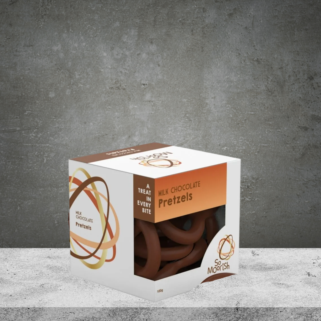 So Moorish Milk Chocolate Coated Pretzels 100G