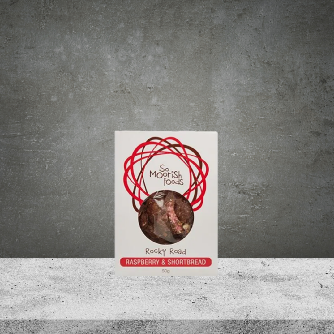 So Moorish Mini Raspberry & Shortbread Rocky Road 50g