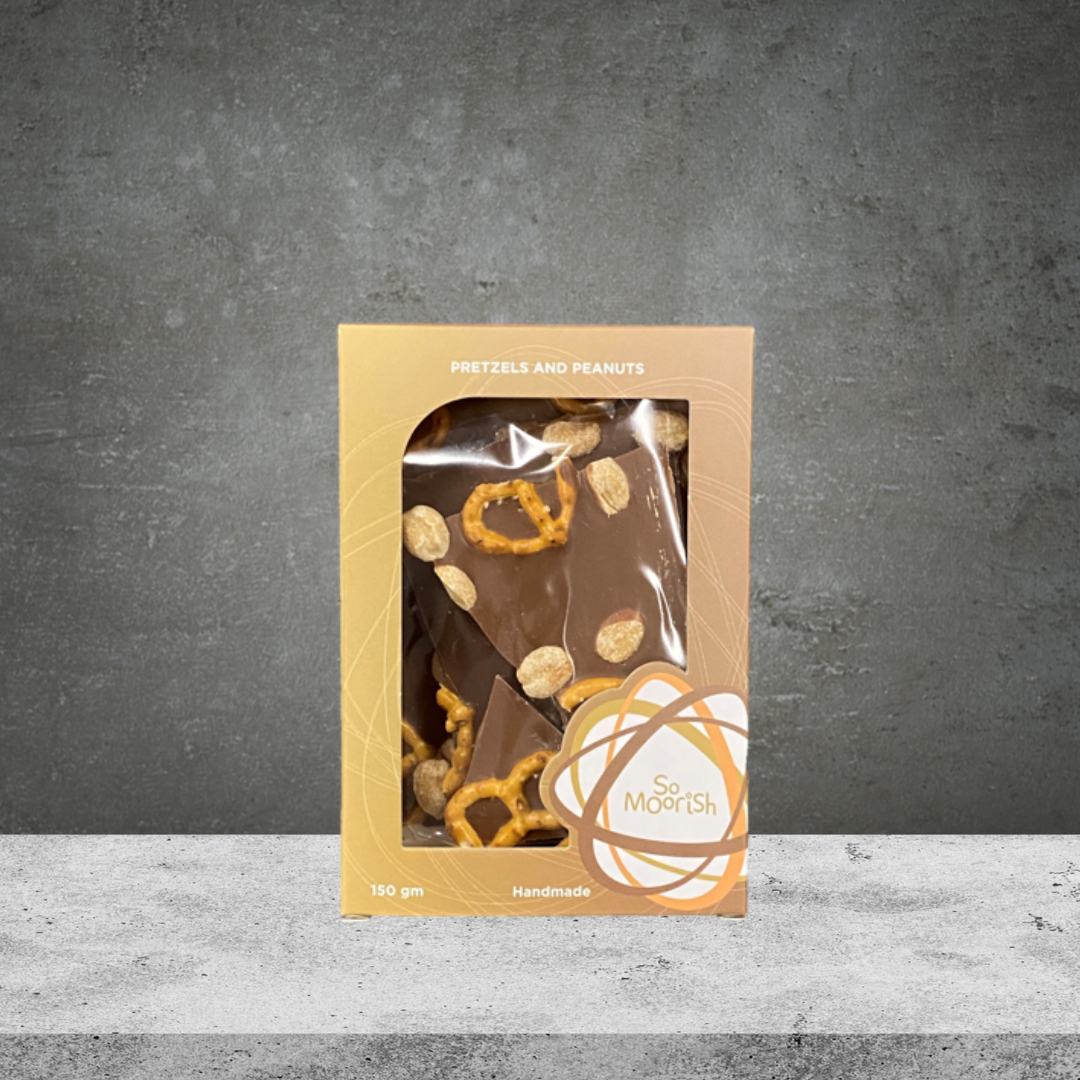 So Moorish Peanut & Pretzel Chocolate Shards 150g