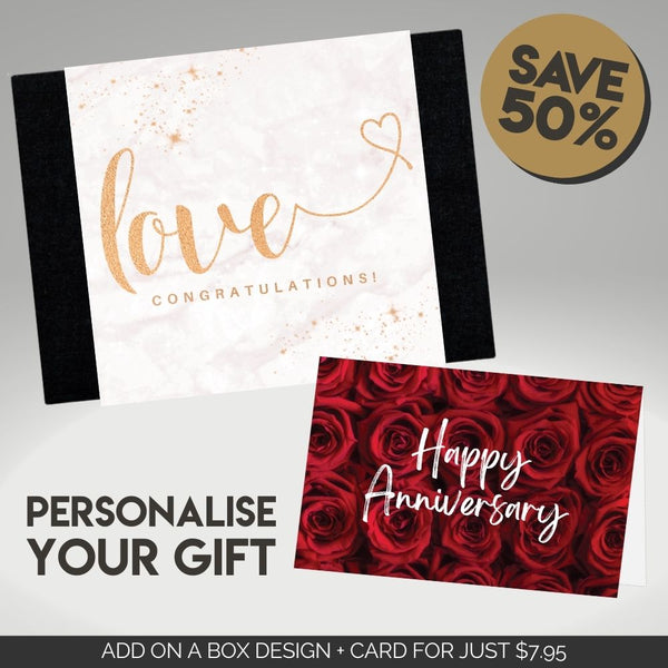 Sparkles Love Sleeve + Happy Anniverasry Card Bundle