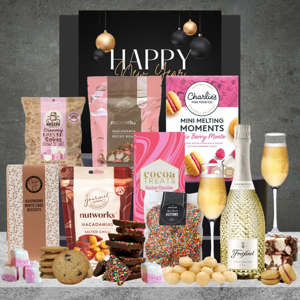 Sparkling New Year Wine Gift Hamper Featured Image