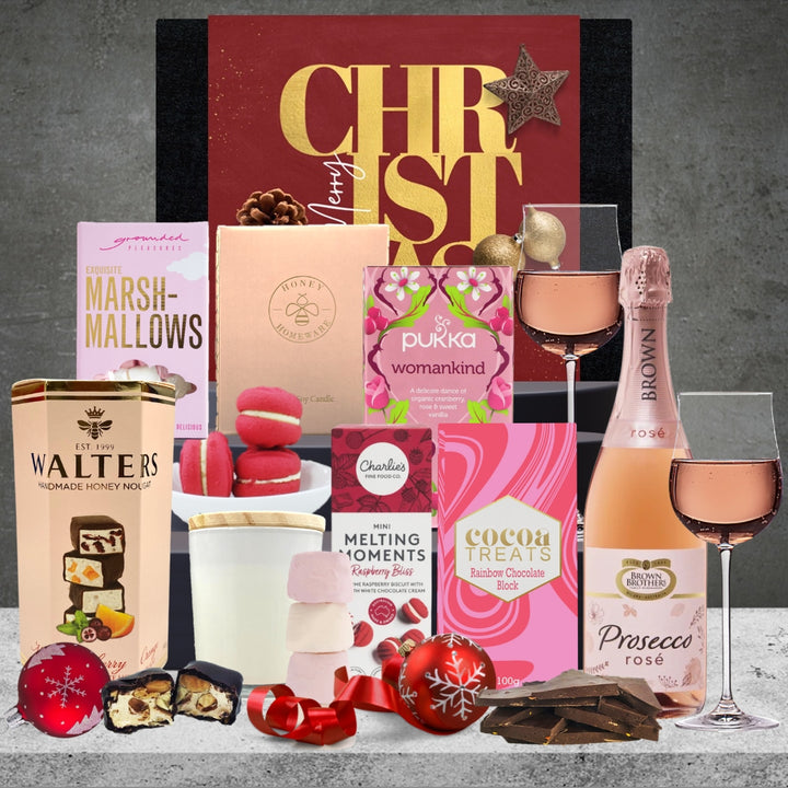 Sparkling Wine & Pamper Christmas Hamper Featured Image