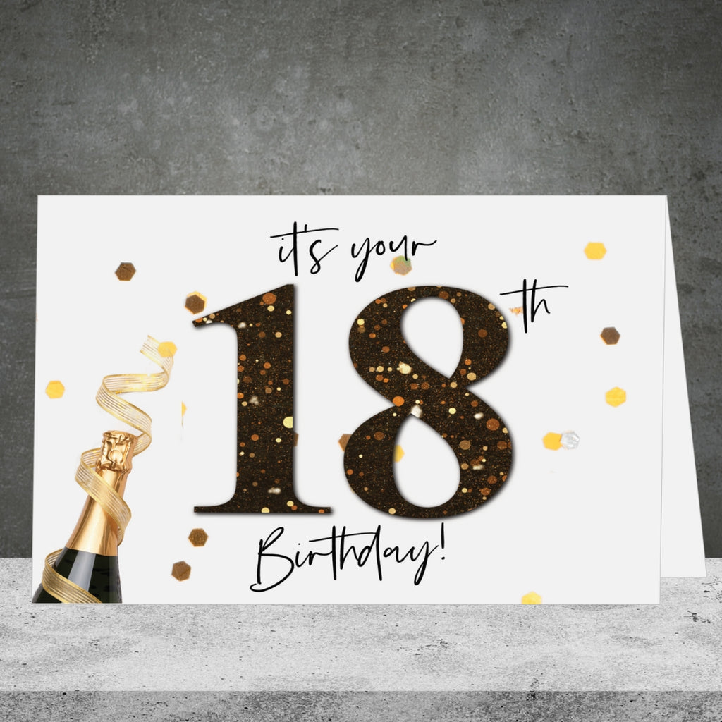 18th Birthday Greeting Card