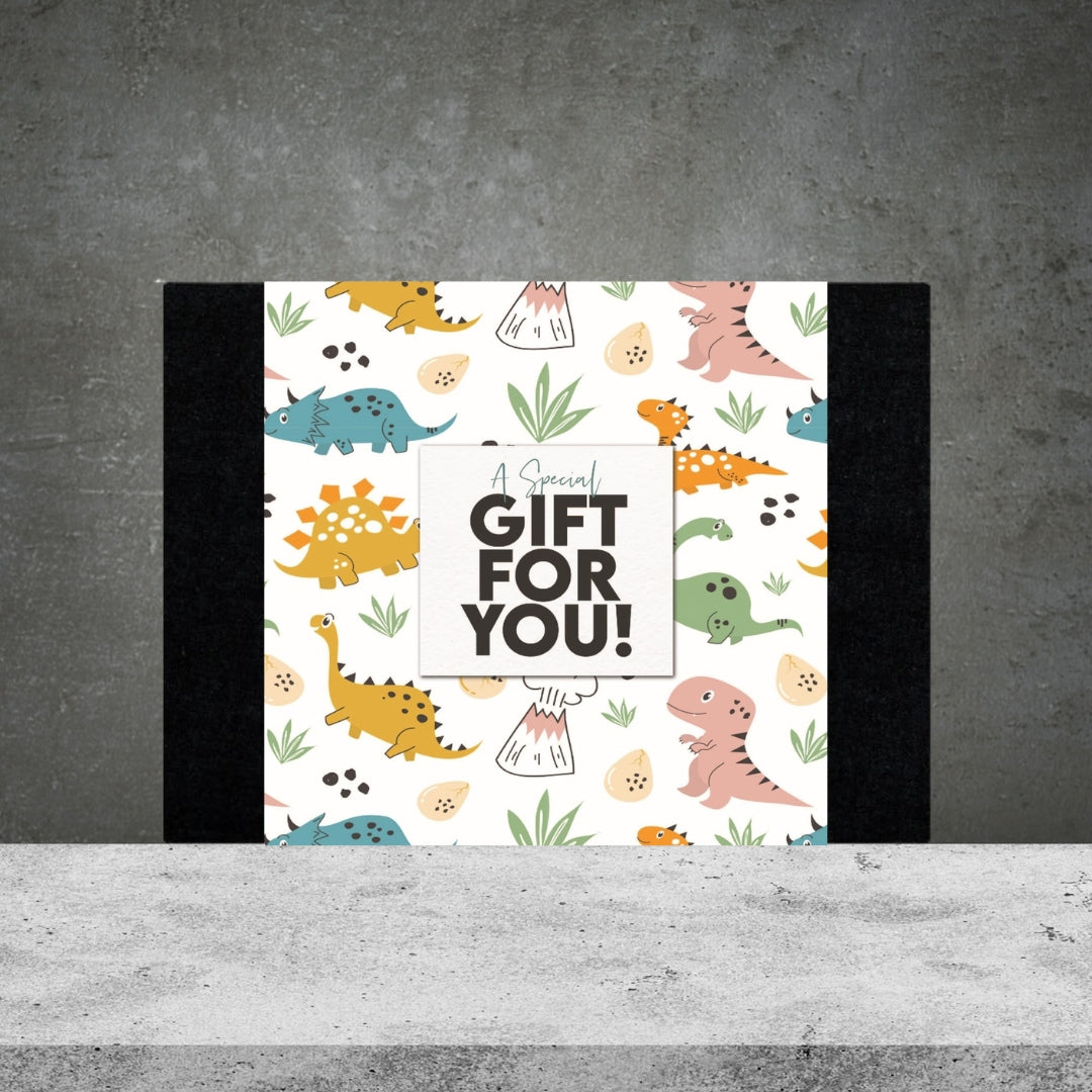 Kids Gift Dino Box Design