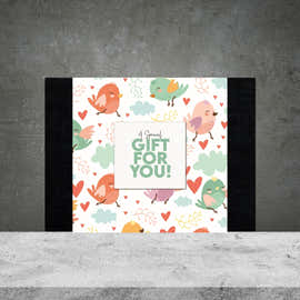 Kids Gift Birds Box Design