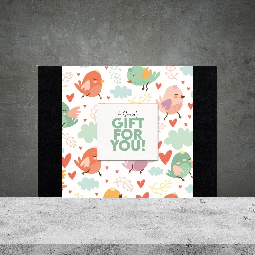 Kids Gift Birds Box Design
