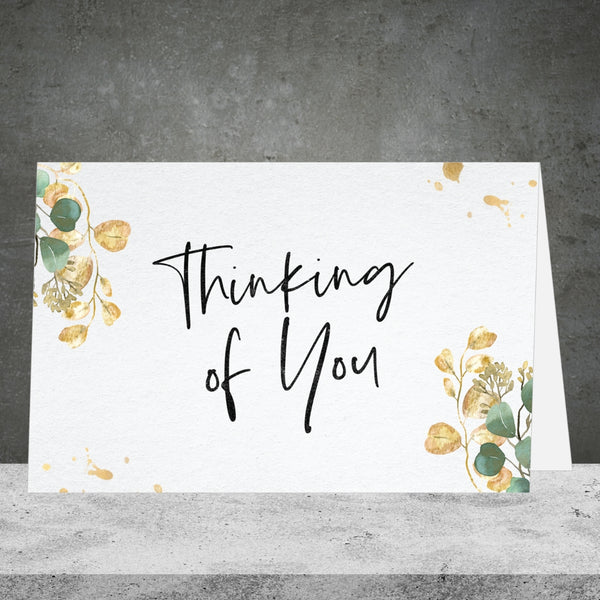 Thinking of You Eucalypt Greeting Card